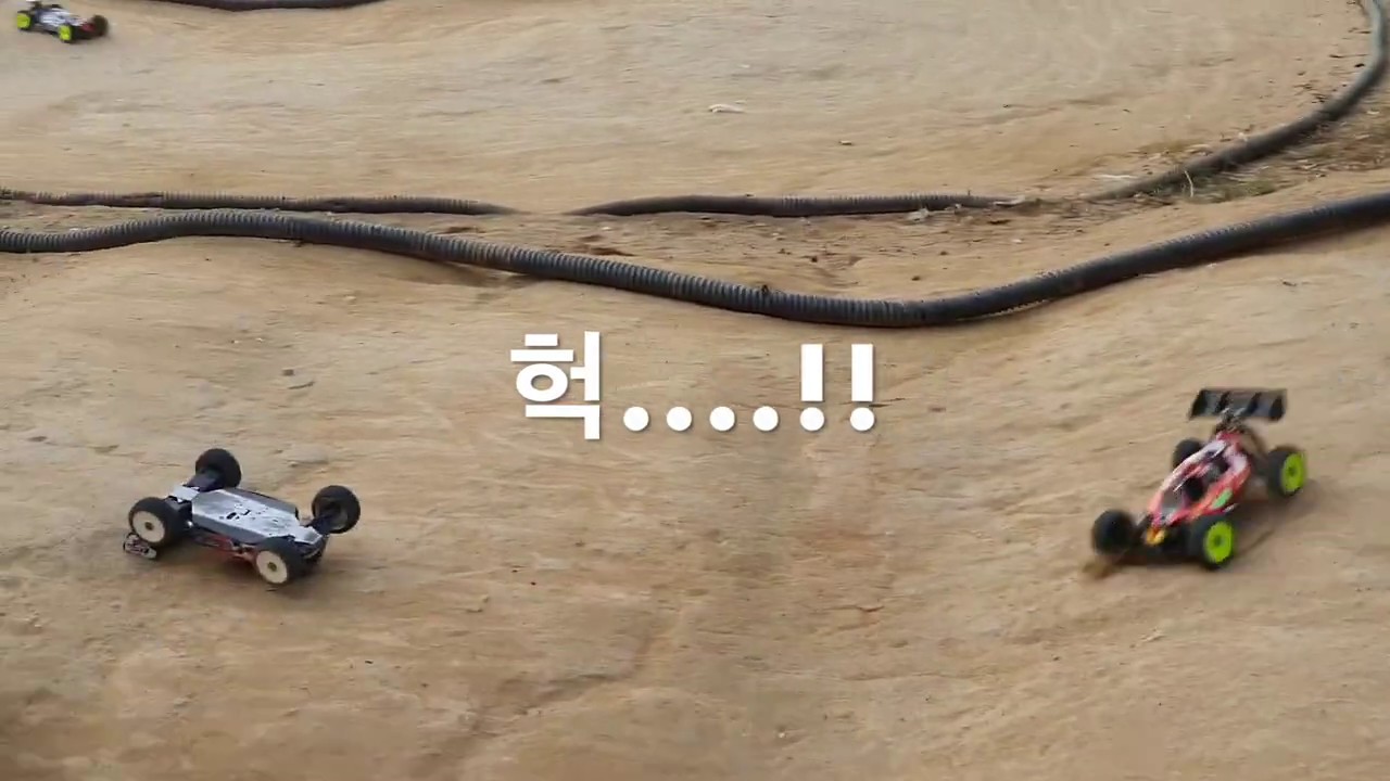 용산알씨 TLR CHAMPIONSHIP 1/8 OFF-ROAD 이천서킷 무선자동차 엔진버기 A-MAIN PRACTICE
