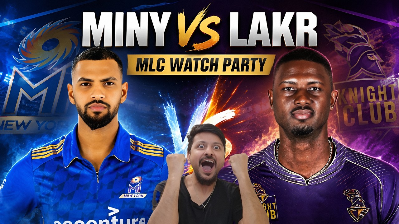 MINY vs LAKR Watch Party 🔥 MLC 2026 | RAW EMOTIONS + CHAT REACTION | FIGHT FOR THE TOP SPOT
