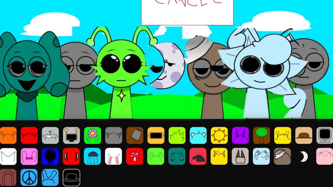 sprunki with oc incredibox original music