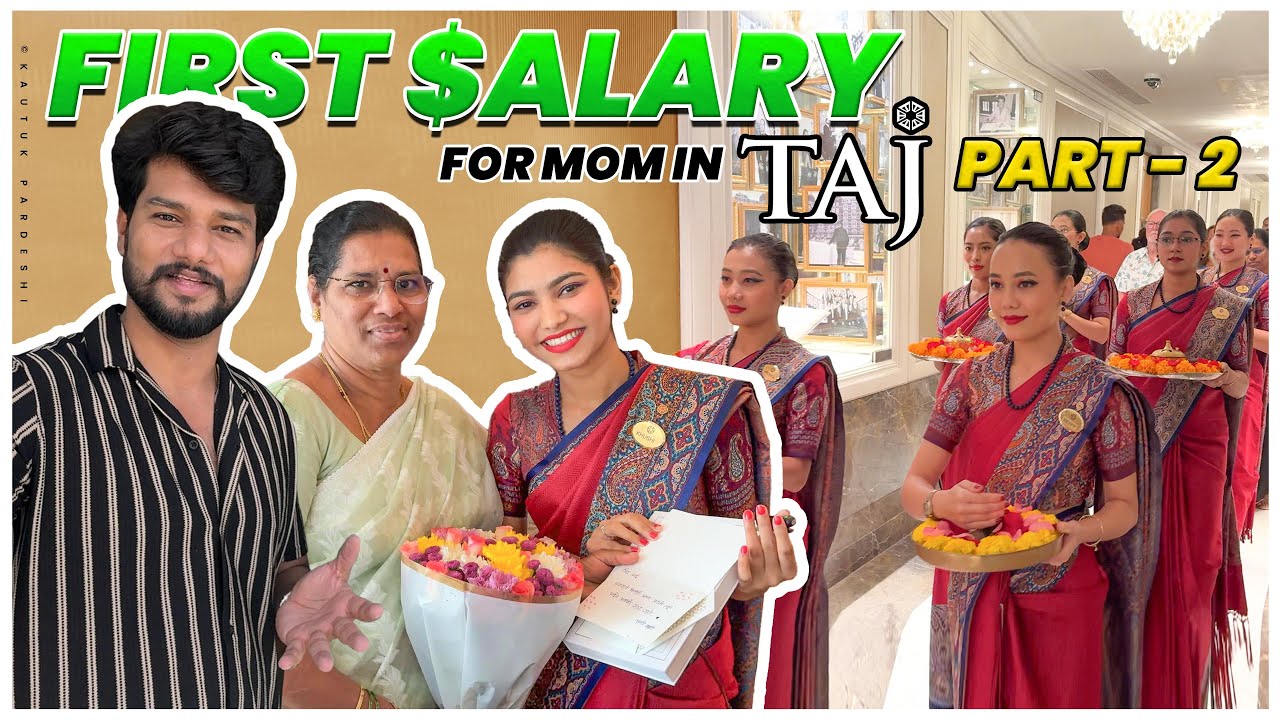 Part 2- First Salary for Mom in TAJ  | @TheOmRam  | GateWayOfIndia | OmRam | Shivaji maharaj