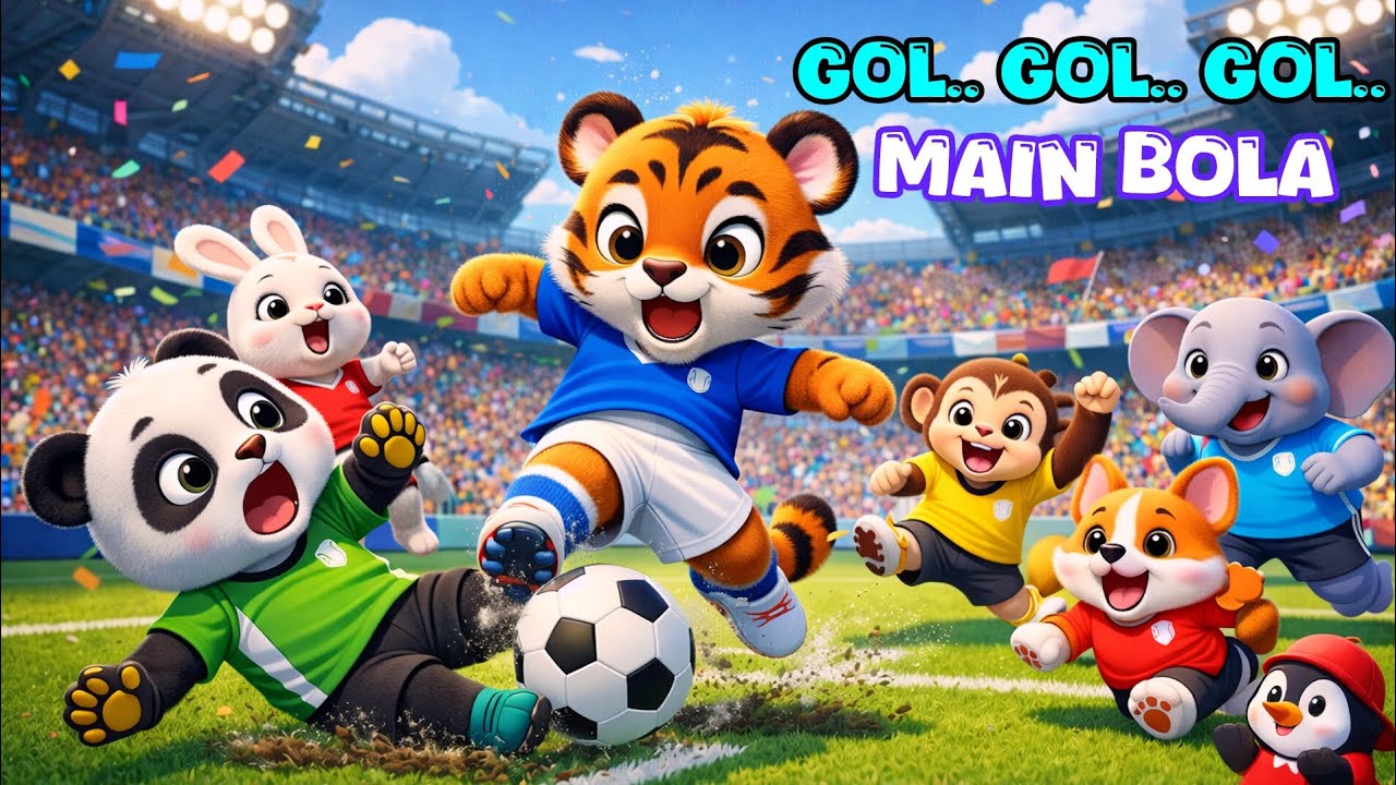 Lagu Anak Gol.. Gol.. Gol.. Main Bola