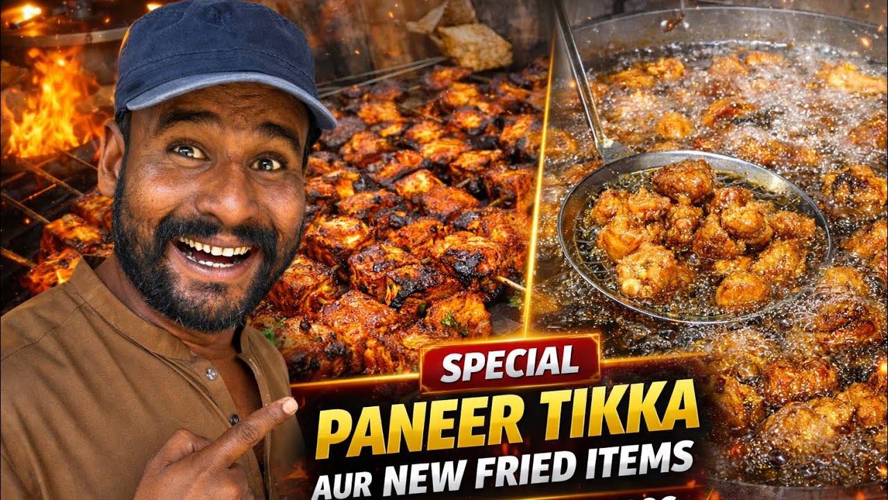 Aaj Banega Paneer Tikka Aur New Fried Items 😋 | Full Cooking Vlog