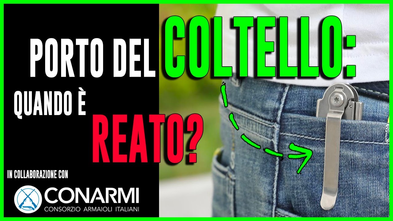 Coltellino: cosa EVITARE e cosa SAPERE !