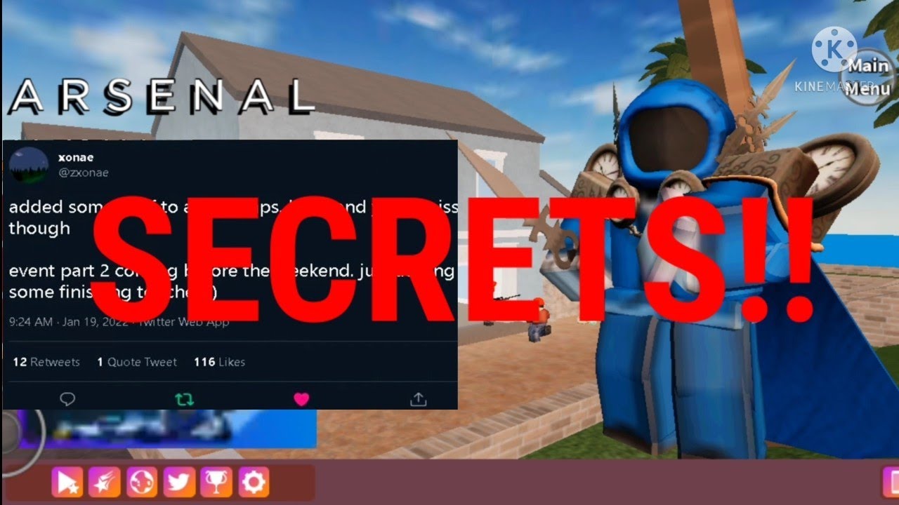 ARSENAL NIGHTS EDGE EVENT UPDATE || SECRETS IN THE MAPS!!