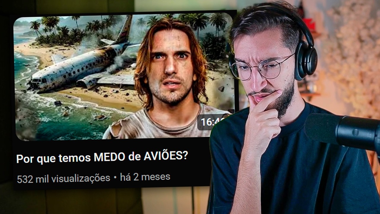Por que temos MEDO de AVIÕES?