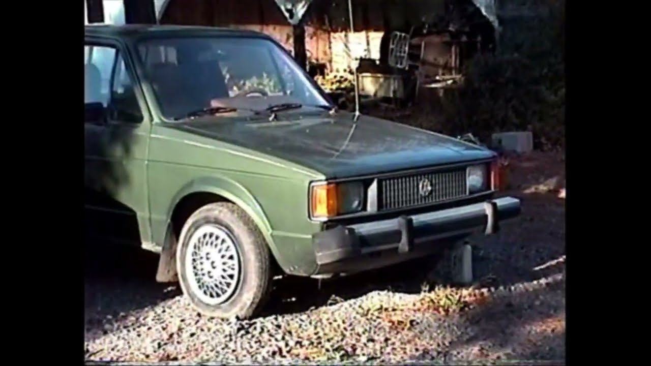 A 1981 VW Rabbit Pickup Truck. Shop tour, car tour and sale info. (SOLD 2002).