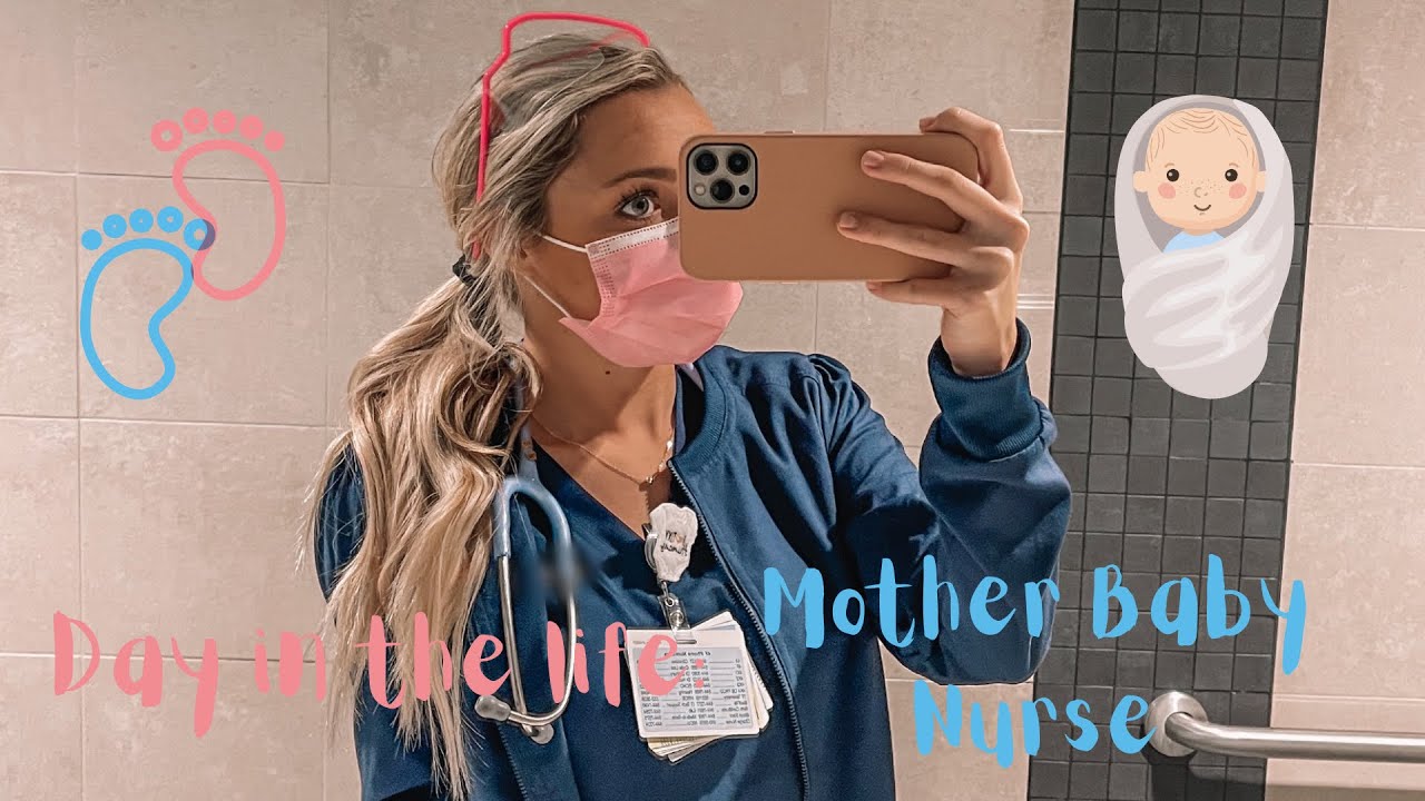 DAY IN THE LIFE OF A MOTHER BABY NURSE | Mallory Weslyn