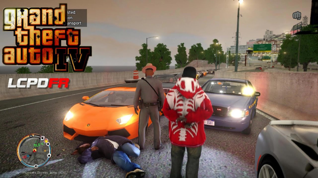 GTA 4 - LCPDFR - EPiSODE 44 - NEW YORK STATE POLICE (NYSP  PATROL) UNTIL SAPDFR/ LSPDFR