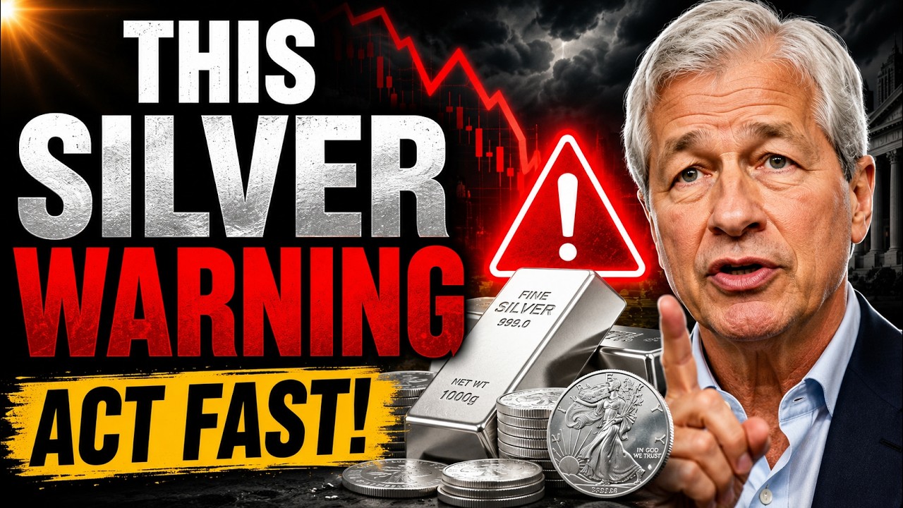 THIS SILVER WARNING CAN'T BE IGNORED | JAMIE DIMON'S URGENT MESSAGE TO SILVER INVESTORS | ACT FAST