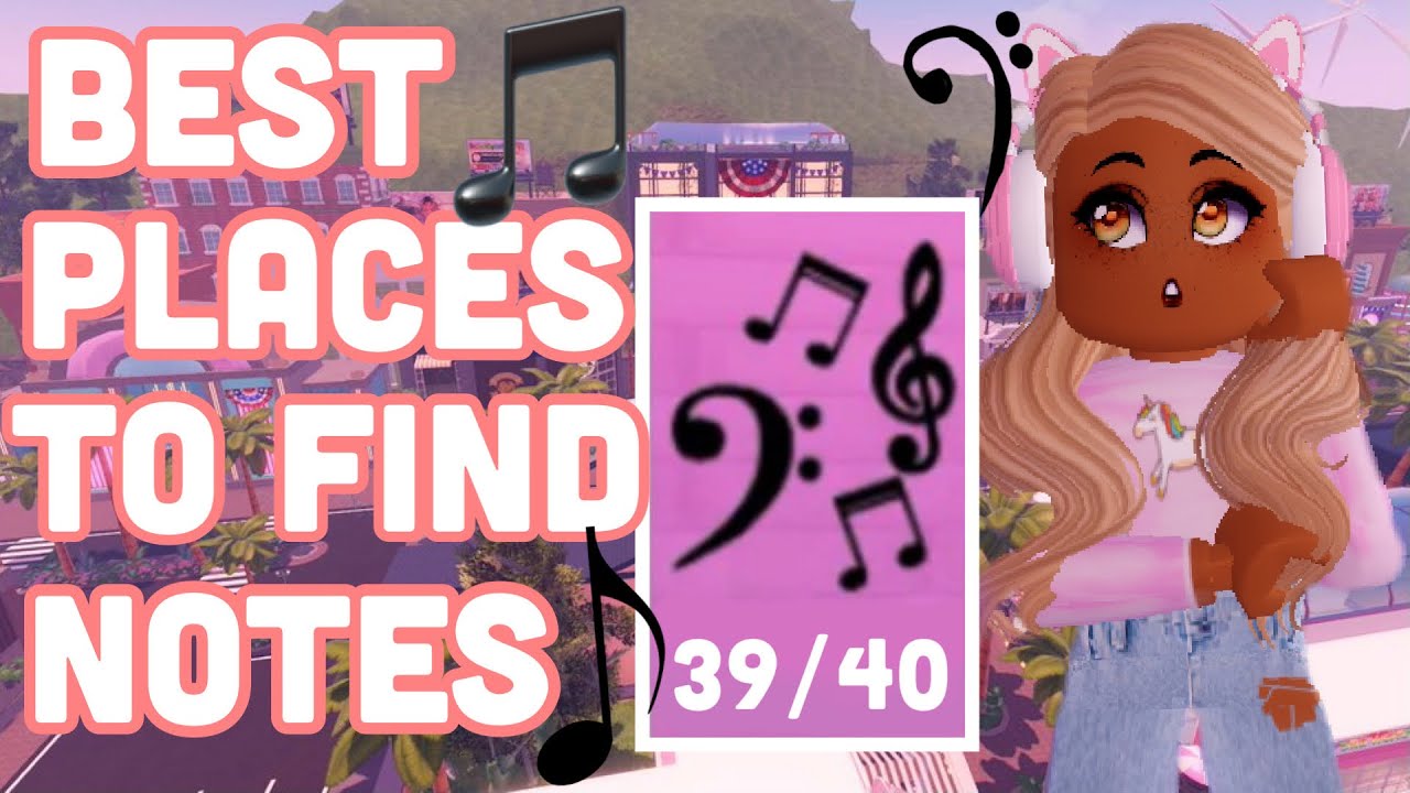 THE *BEST* LOCATIONS TO ALWAYS FIND MUSIC NOTES IN THE ROYALE HIGH WAVE 2 MUSIC NOTE QUEST!!!