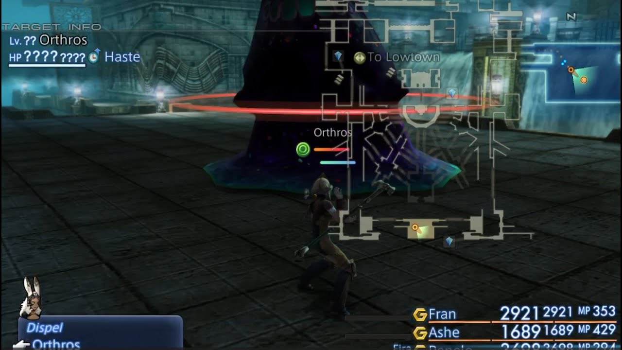 FFXII: Ep 38: Marilith, Blind (finally), White Mousse, Orthros, Bubble!