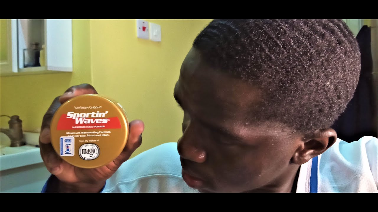 360 WAVES: How To GET Waves With SPORTIN WAVES POMADE w/ Tutorial