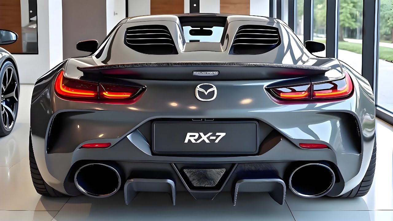 Mazda RX-7 2026 года просто потрясла весь автомобильный мир — ЛЕГЕНДА наконец-то ВЕРНУЛАСЬ!