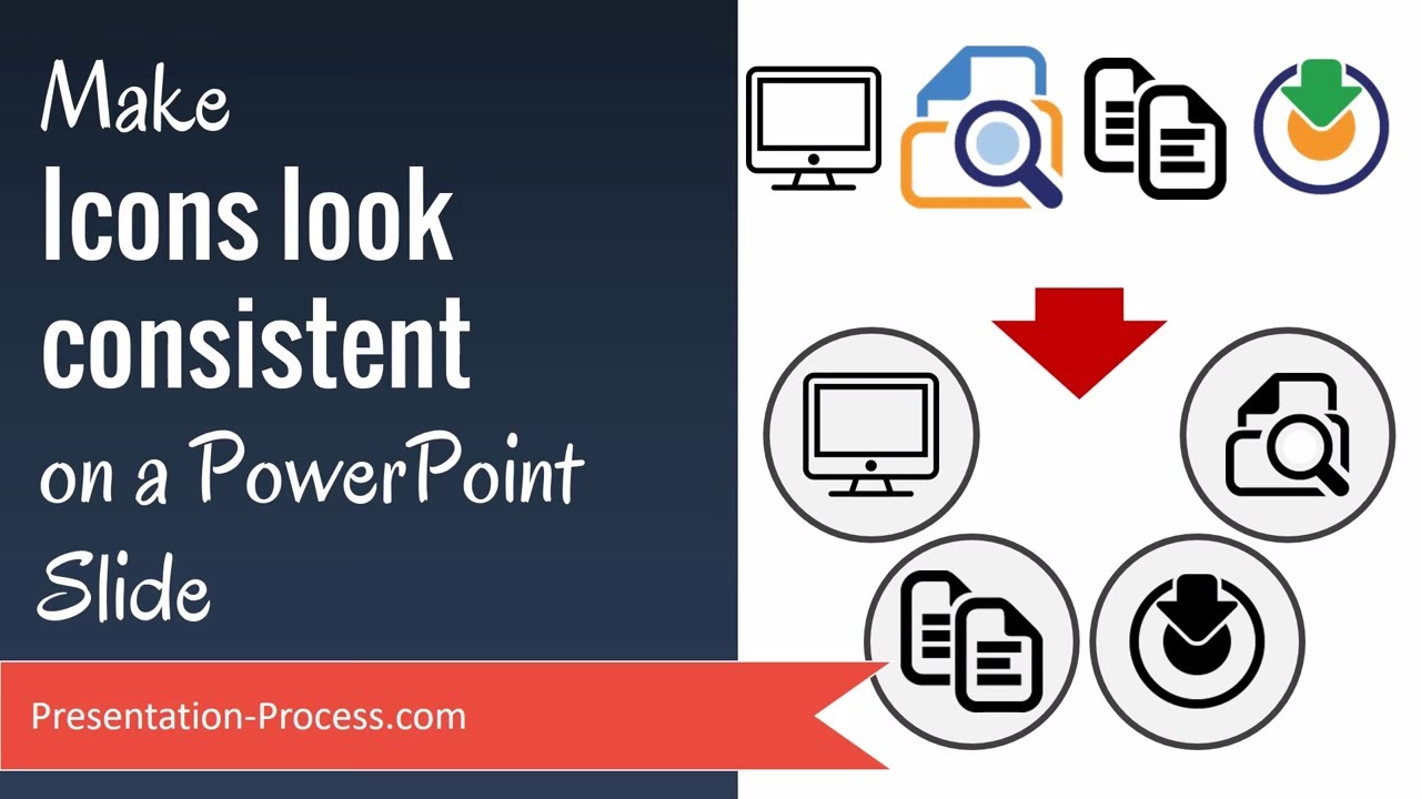 Make Icons Look Consistent on a PowerPoint Slide