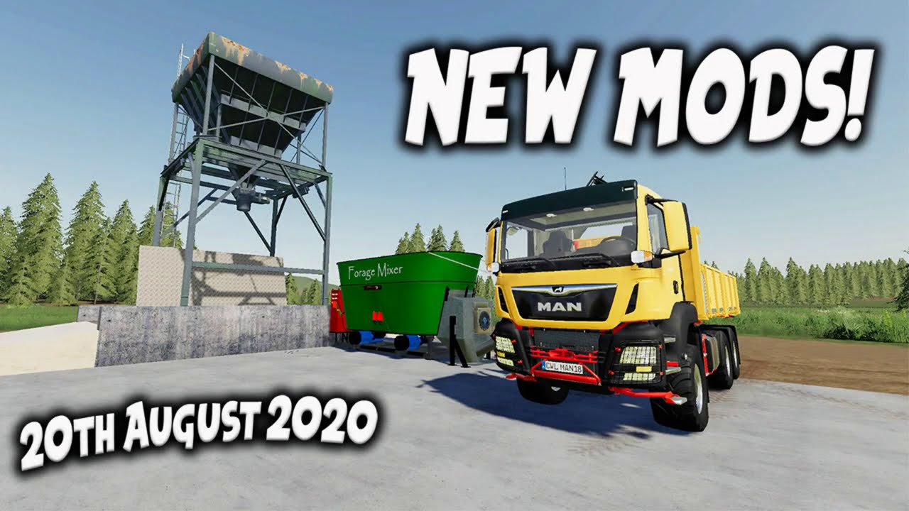 NEW MODS Farming Simulator 19 PS4 FS19 (Review) 20th August 2020.