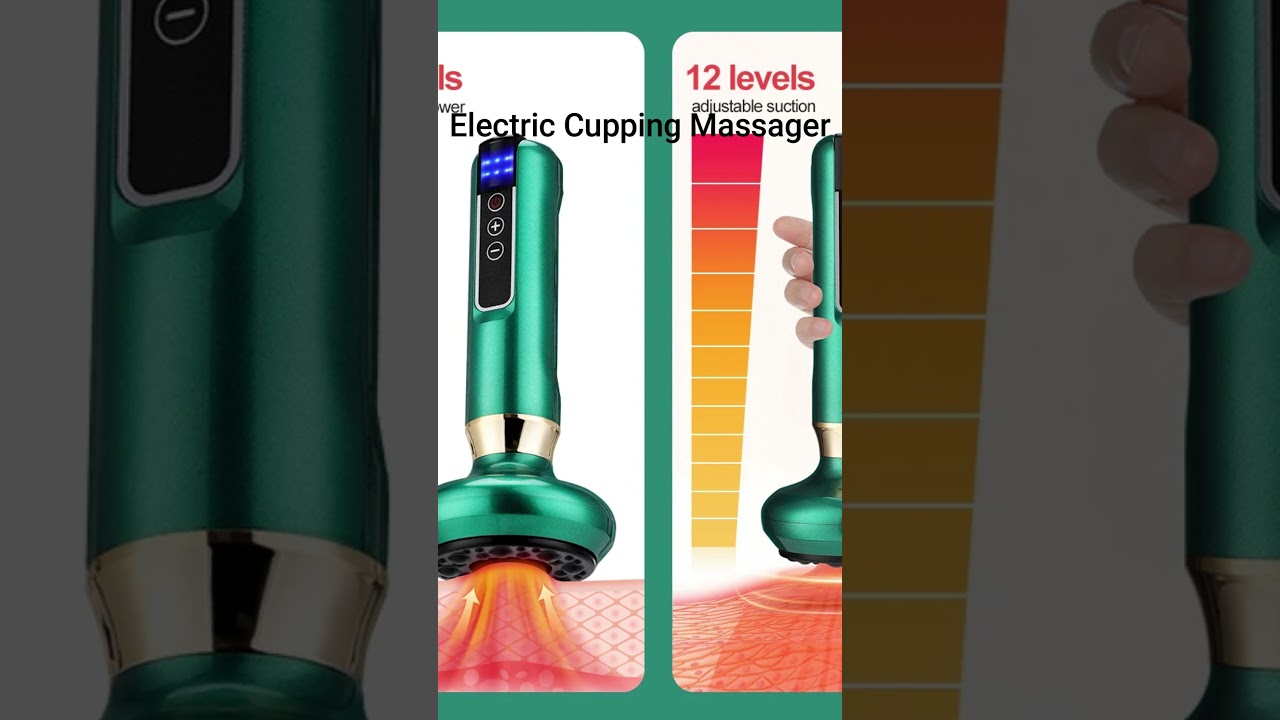 Electric Cupping Massager -  Infrared Heat Body Slimming Massage