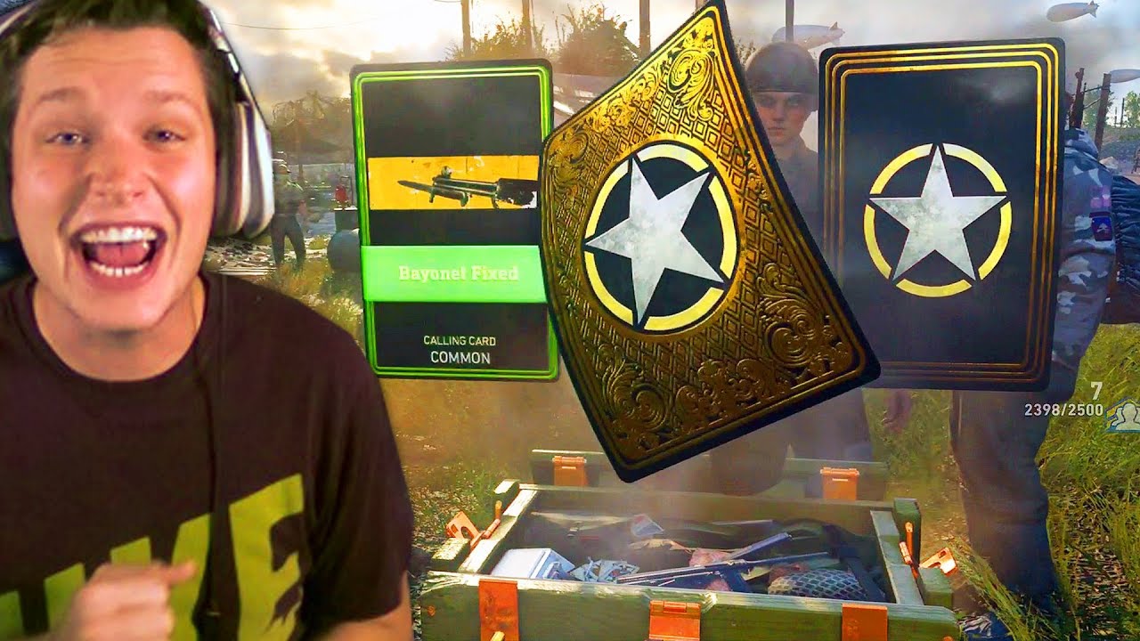 So I saved all my Supply Drops...