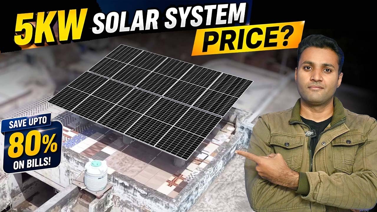 5kw Solar System Price india 2026 | Best Solar Panels For Home