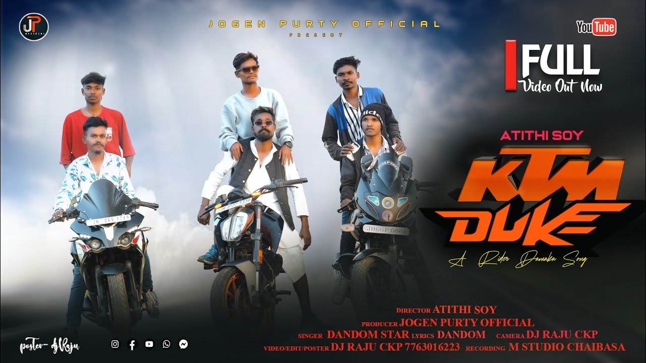 KTM DUKE NEW HO VIDEO SONG 2024// ATITHI SOY// SINGER DANDOM STAR