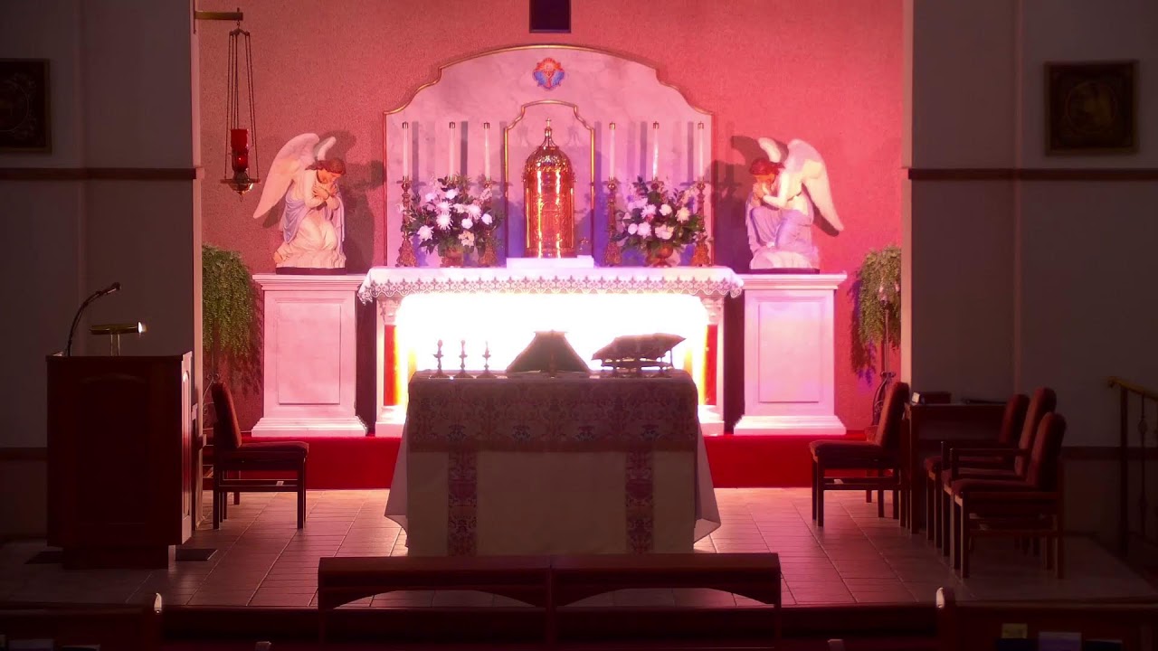 THE HOLY MASS - Corpus Christi Catholic Church celebrates Holy Mass every Sunday at 8:00 AM