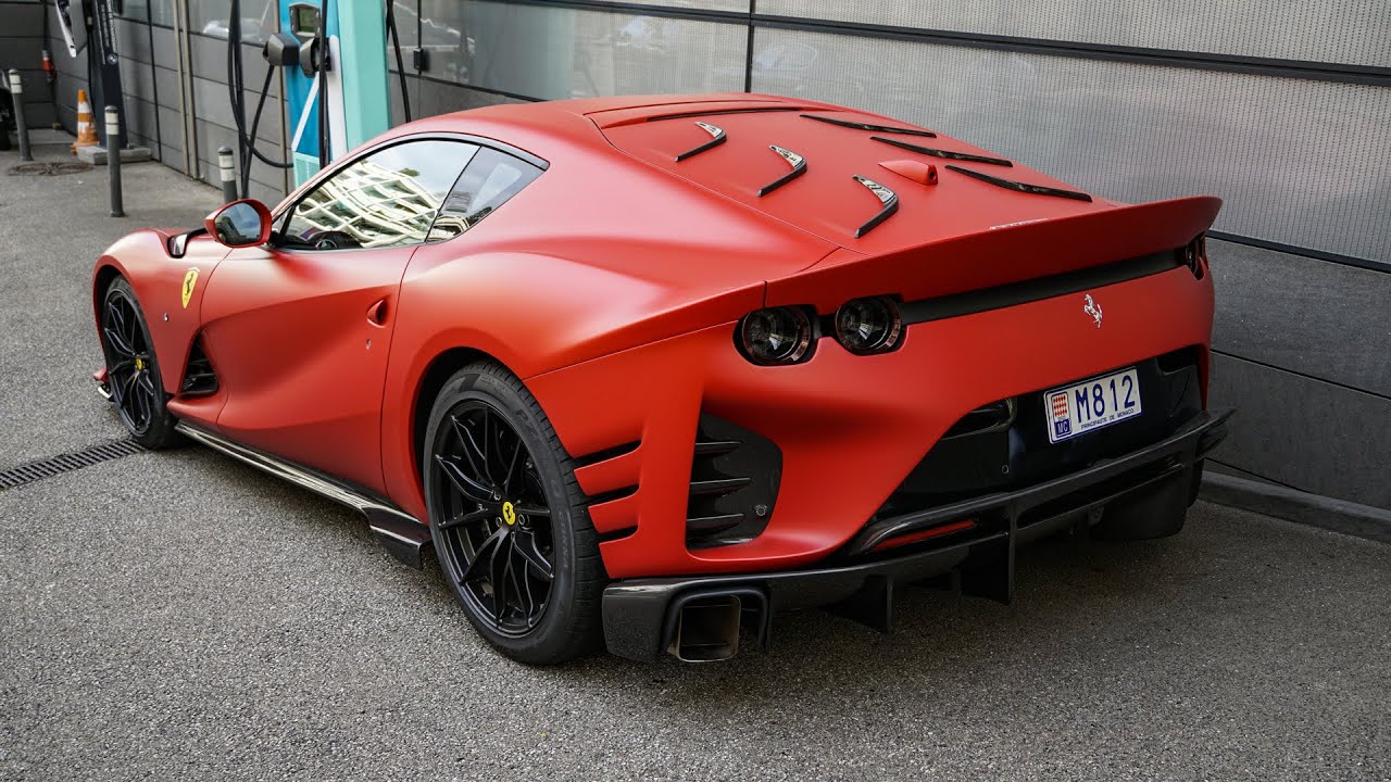 Monaco Supercars 2023 -1: Ferrari 812 Competizione, Monza SP2, Ford GT, SF90...
