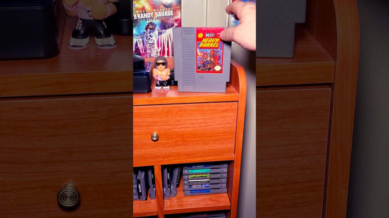 Is Heavy Barrel NES underrated? #crtgaming #nes #hiddengems ￼