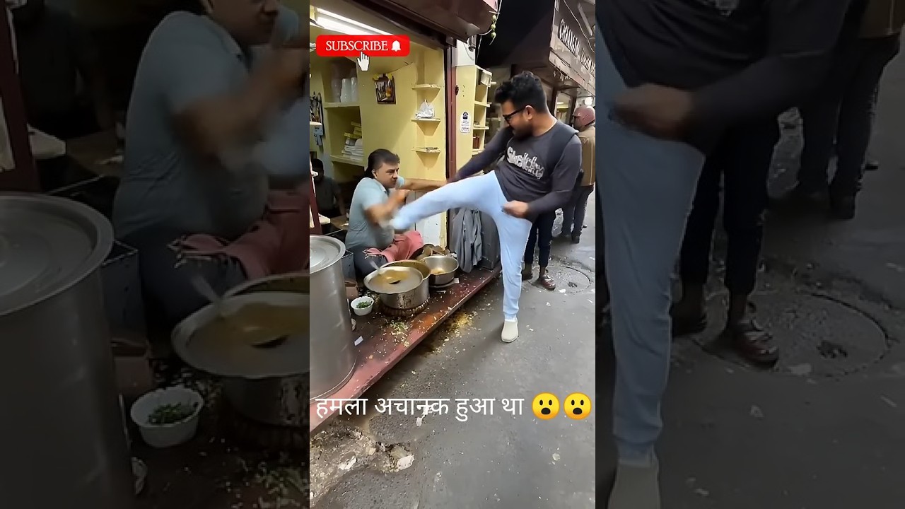 Lali changani fighting chatni kachori 😃😃 #trending #streetfood #shorts #lalichhangani