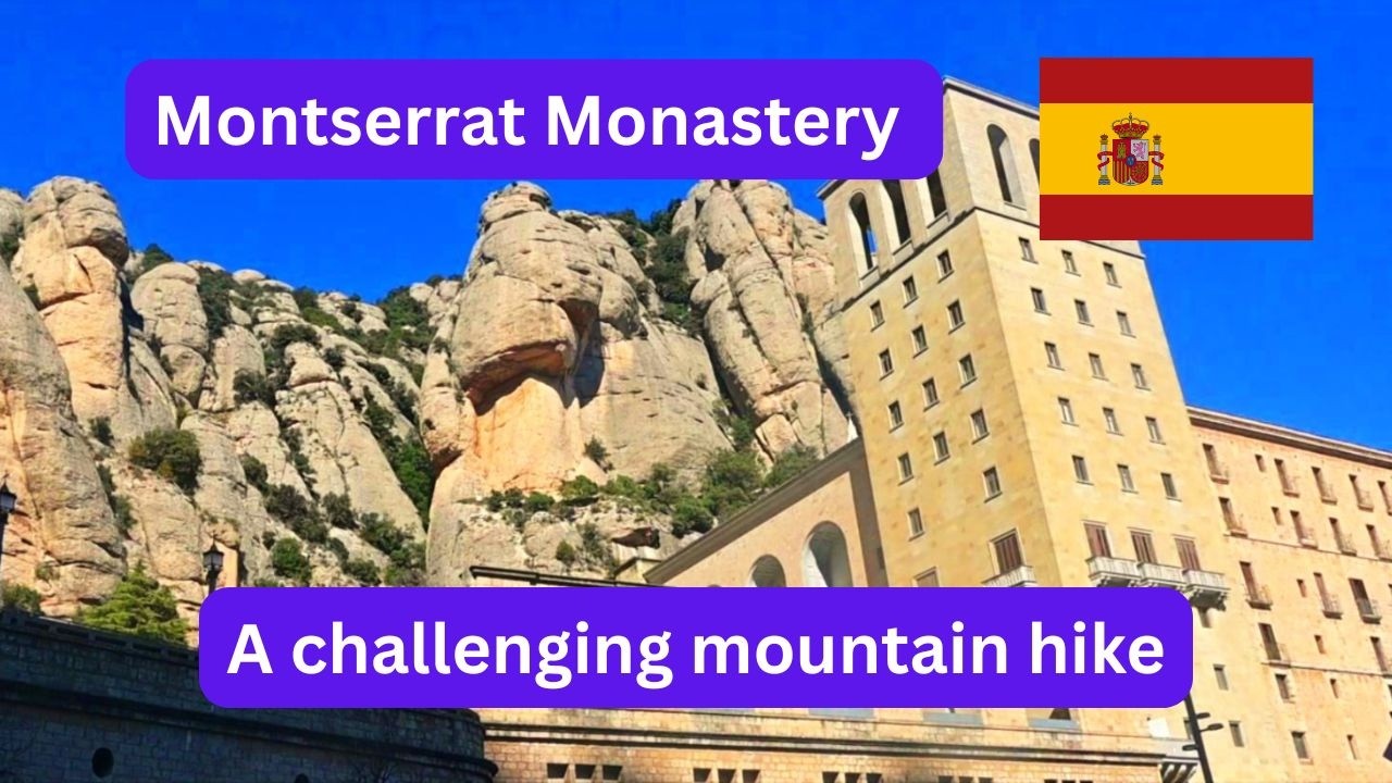 A hike from Monistrol de Montserrat to the famous Monastery of Montserrat. Enjoy!