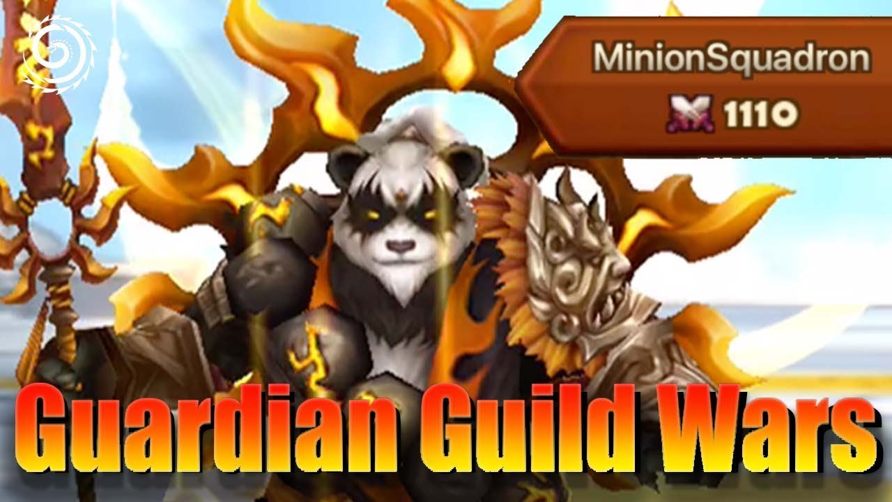 Summoners War - Guardian Guild War vs MinionSquadron