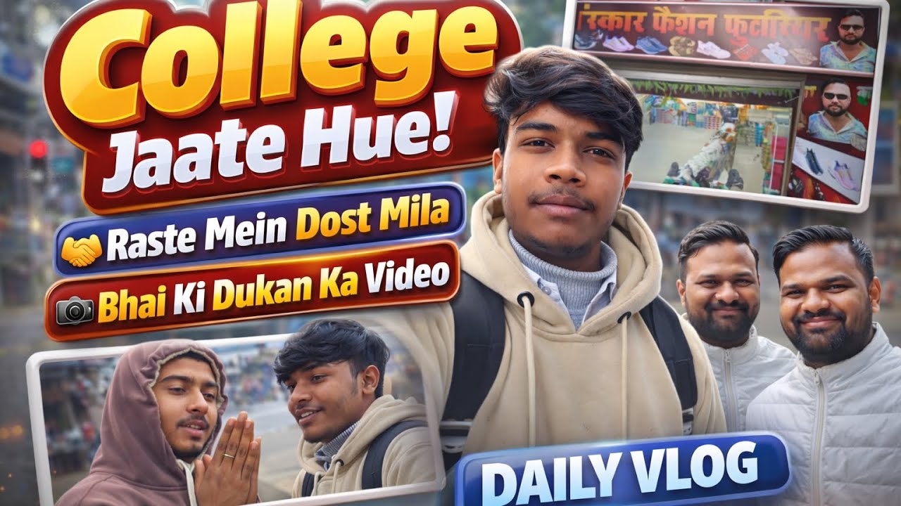 College Jaate Hue Unexpected Moments 😍 | Real Life Daily Vlog 