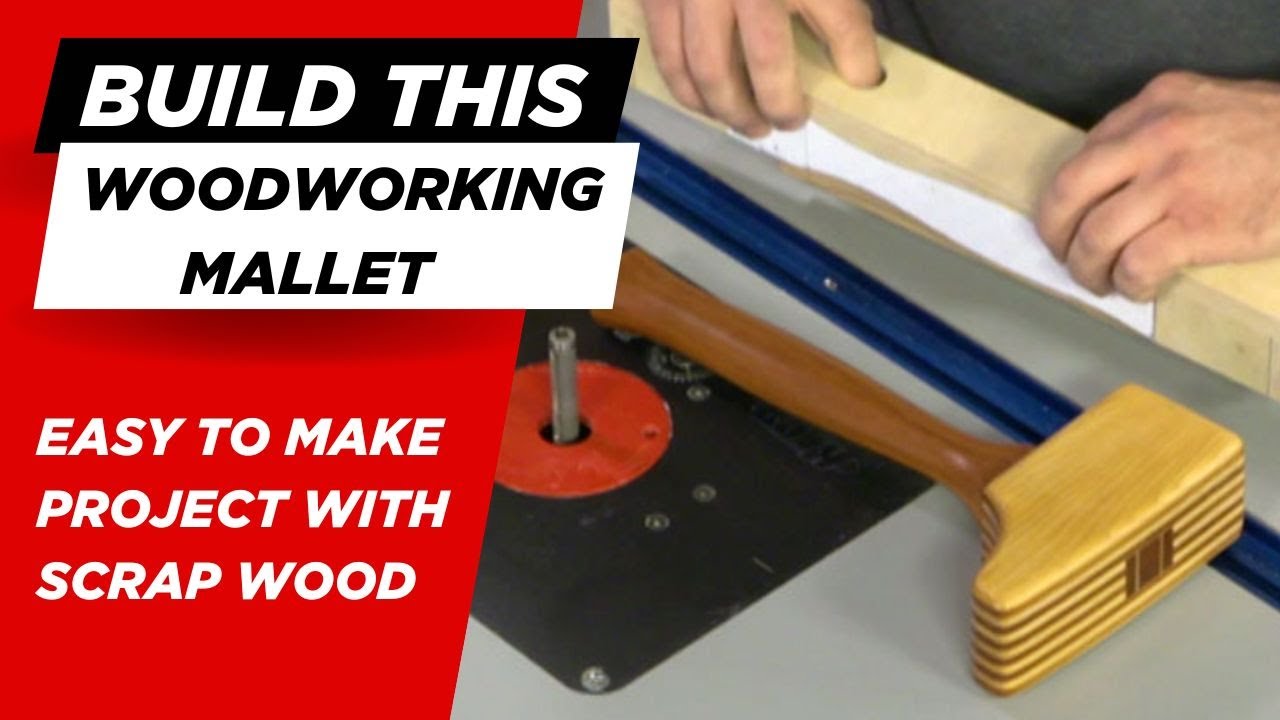 A Shop-Built Mallet Made With Scrap Wood!