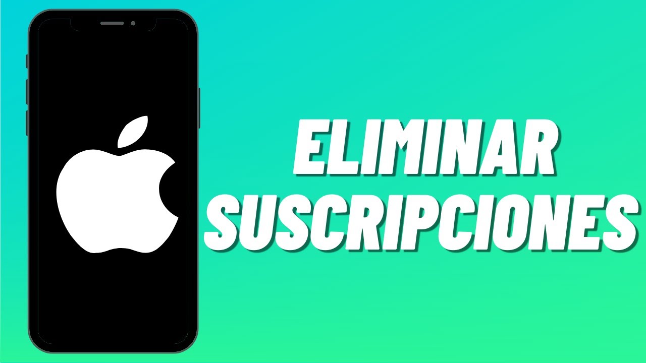 C&oacute;mo eliminar suscripciones en iPhone