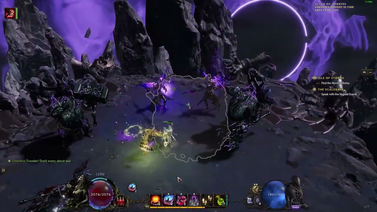 Last Epoch S2 - Fire Acid Flask Falconer - Aberroth Kill