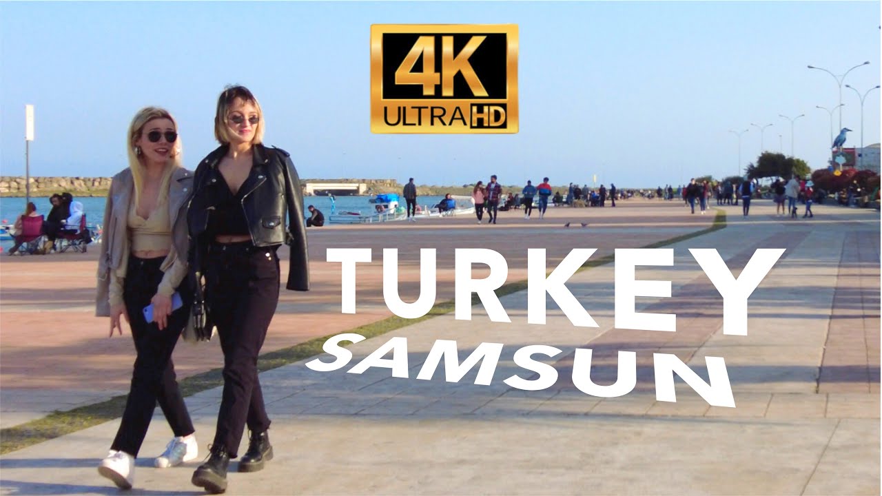 SAMSUN Atakum | Tam Kapanma Öncesi | Sahil & Kafeler 2021 | TURKEY Before Coronavirus Lockdown(2)