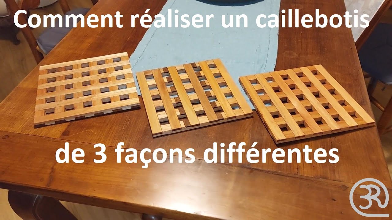 3 caillebotis et  3 techniques