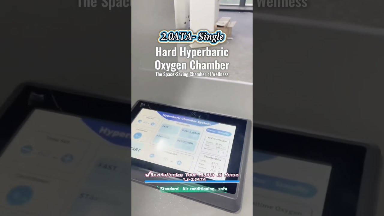 🏠 Portable HBOT, Now Truly Home-Friendly! 