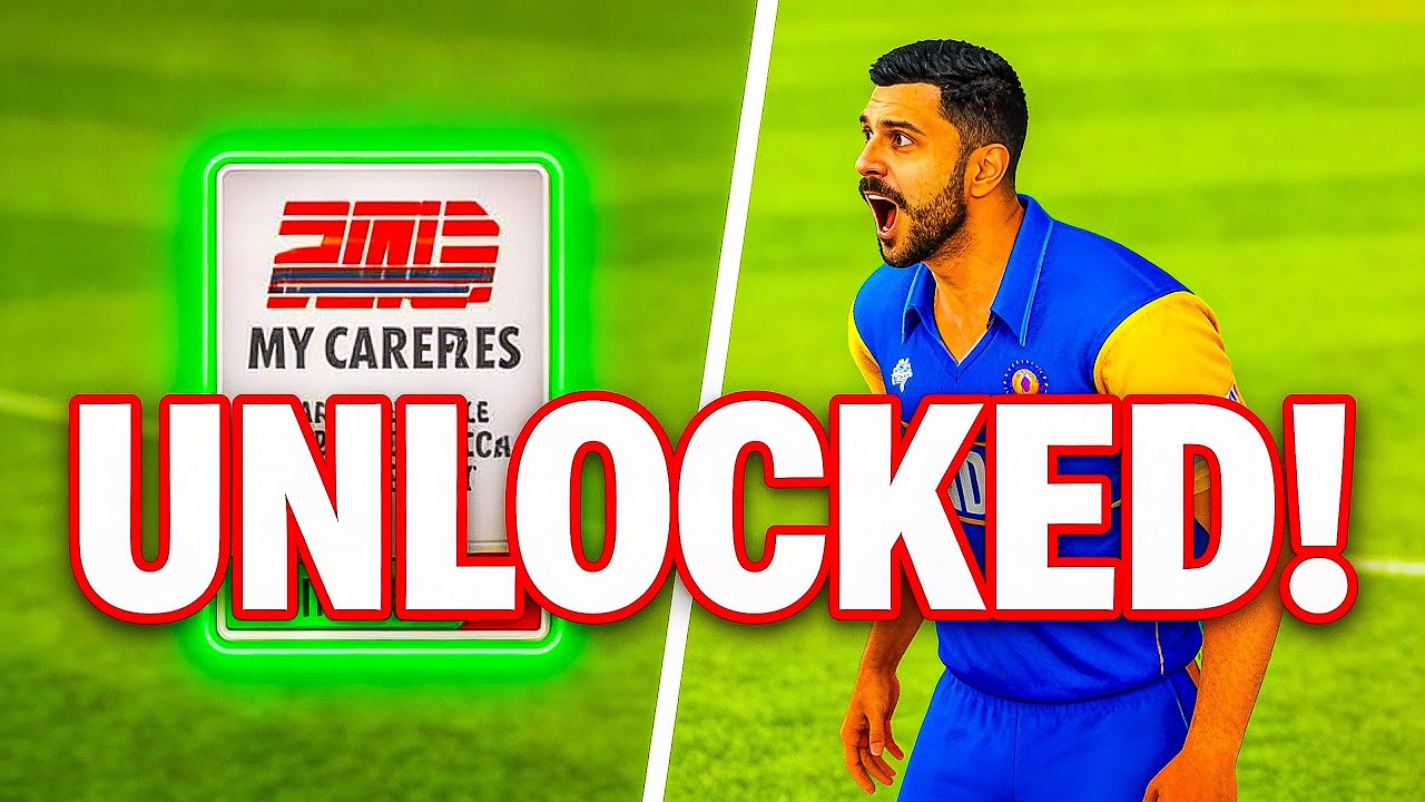 HOW TO UNLOCK CAREER MODE IN WCC 3 GAME 🔥 | HOW TO OPEN WORLD TOUR IN CRICKET GAME WCC3 😍