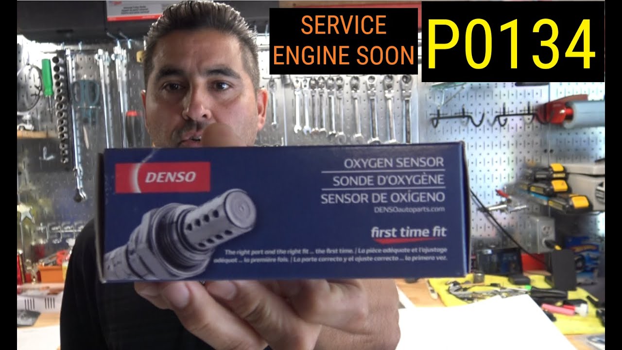 SERVICE ENGINE SOON Light on, P0134, o2 sensor signal will not get above .5V