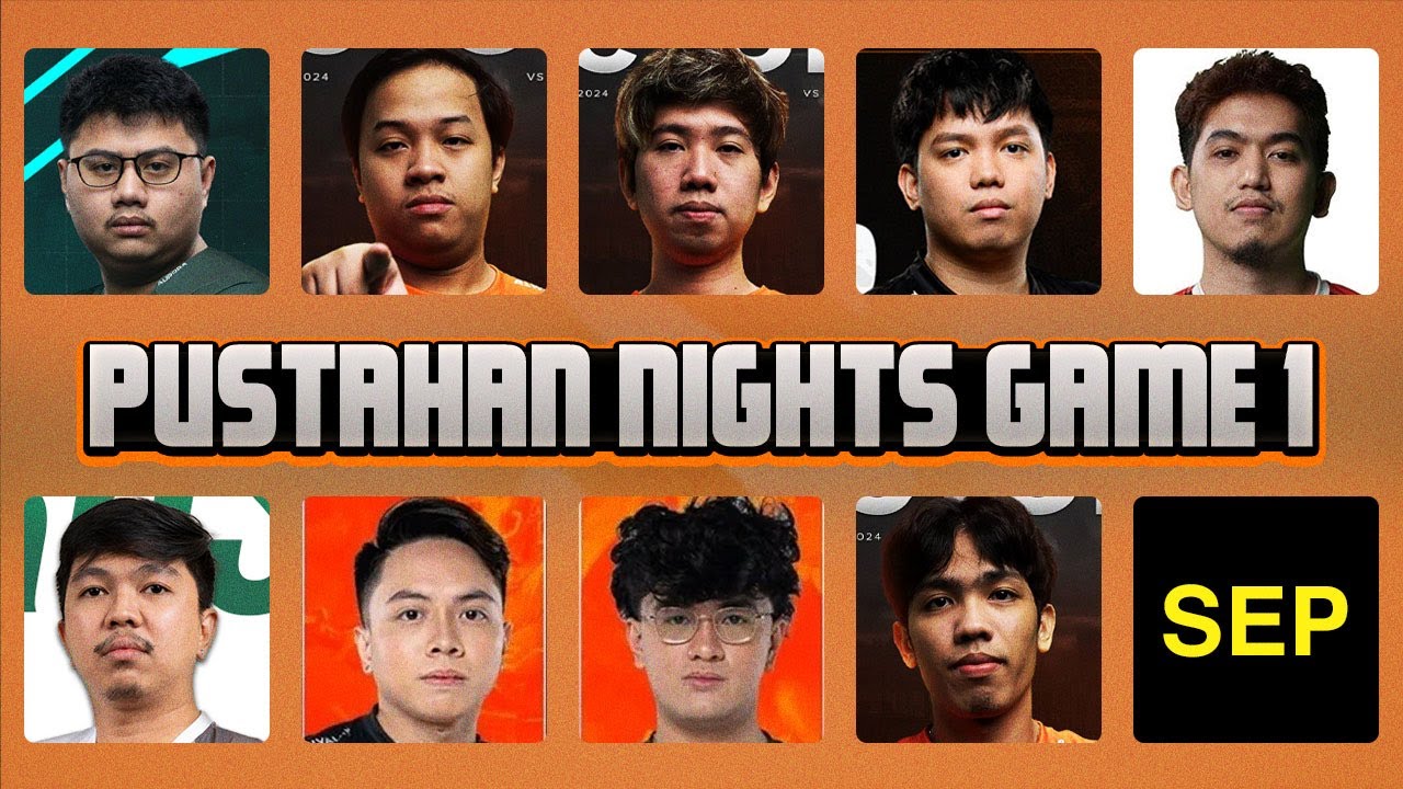 PUSTAHAN NIGHTS GAME 1 - KUKU, ARMEL, BARLO, PALOS, JWL VS GABBI, YOWE, NATSUMI, JOTUN, SEP