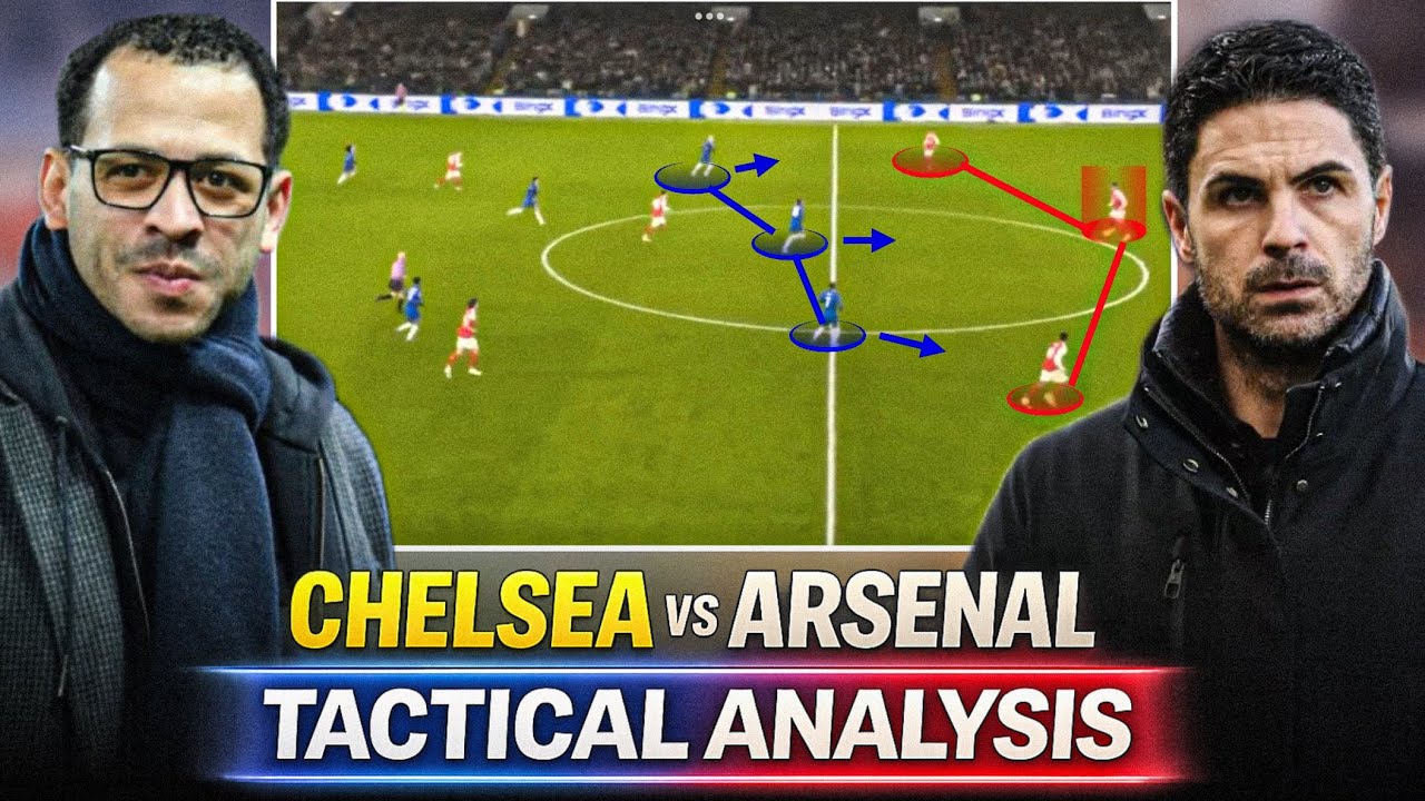 How Arsenal’s Quality Broke Down Chelsea! | Liam Rosenior vs Mikel Arteta. 