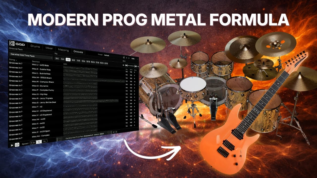 Writing Modern Prog Metal Like Animals As Leaders & Tesseract Using GGD Matt Garstka