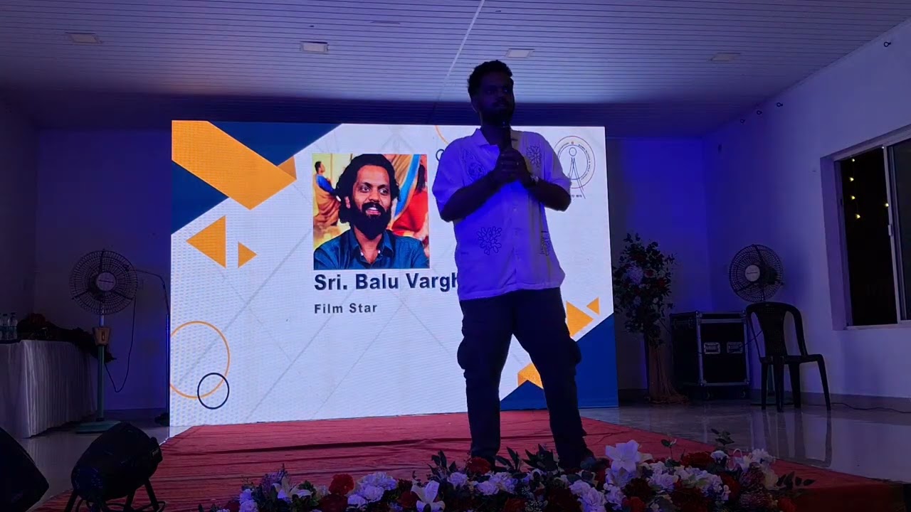 Golden Jubilee -  Balu Varghese, Film Star