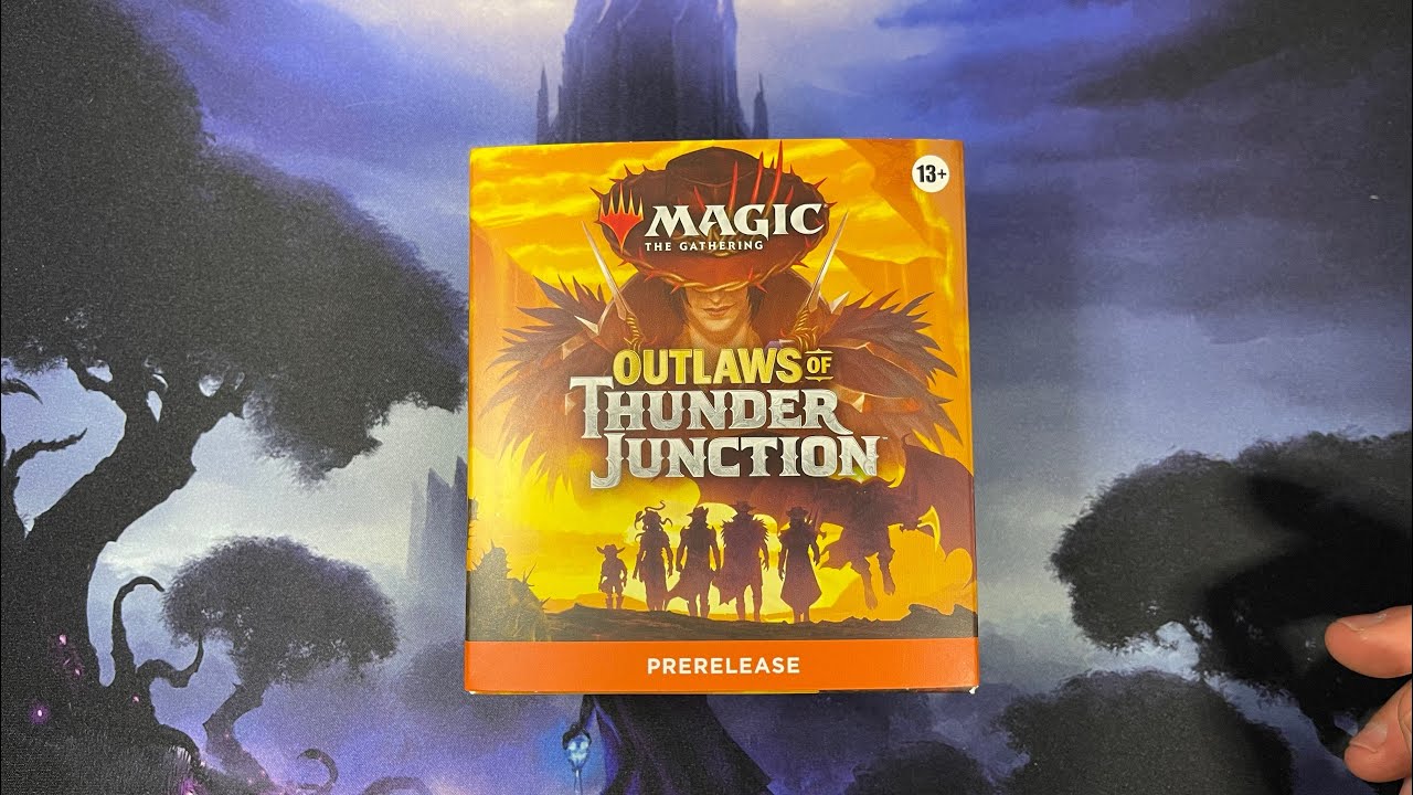 Outlaws of thunder junction - prerelease pack opening with pricing