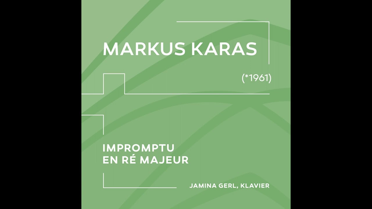 Markus Karas (*1961) - Impromptu en Ré majeur