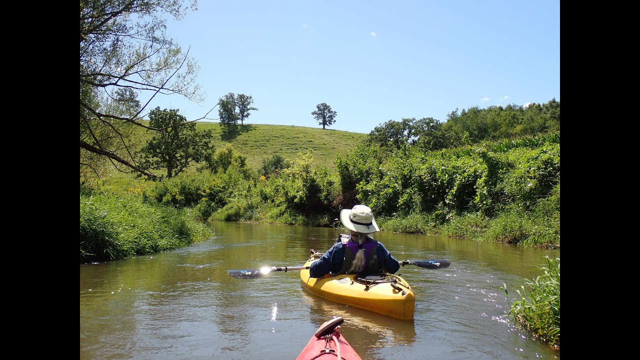 Kayaking the Pecatonica River - Mineral Point Branch