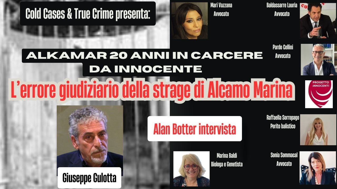 Alan Botter intervista- Alkamar 20 anni in carcere da innocente. La strage di Alcamo Marina