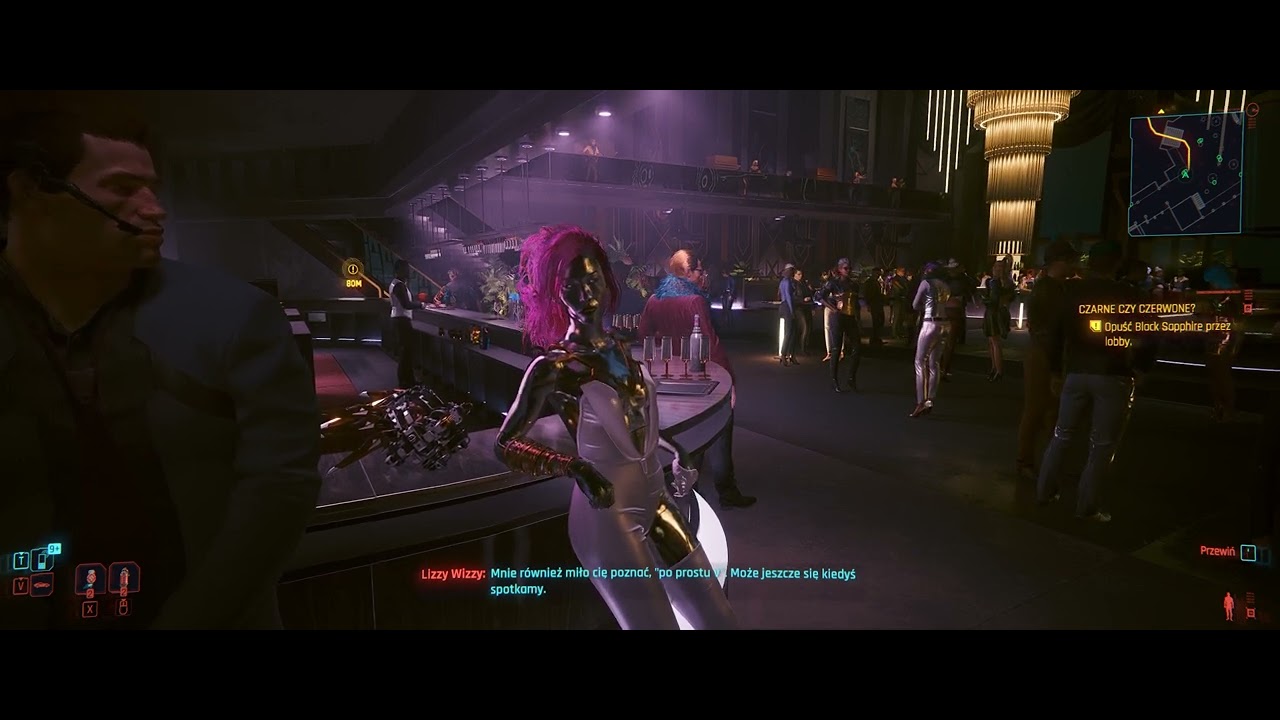 Rozmowa z Lizzy Wizzy | Cyberpunk 2077 Widmo Wolności