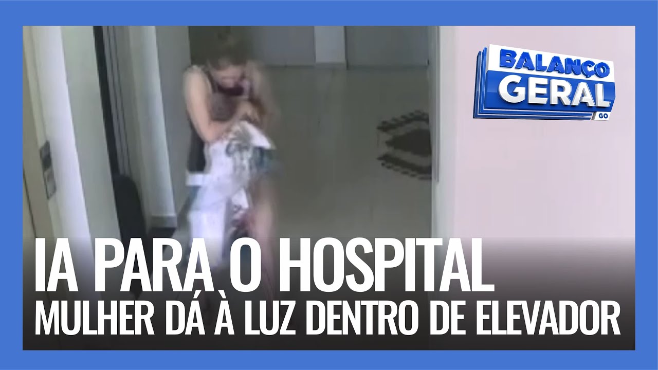 IA PARA O HOSPITAL: MULHER DÁ À LUZ DENTRO DE ELEVADOR