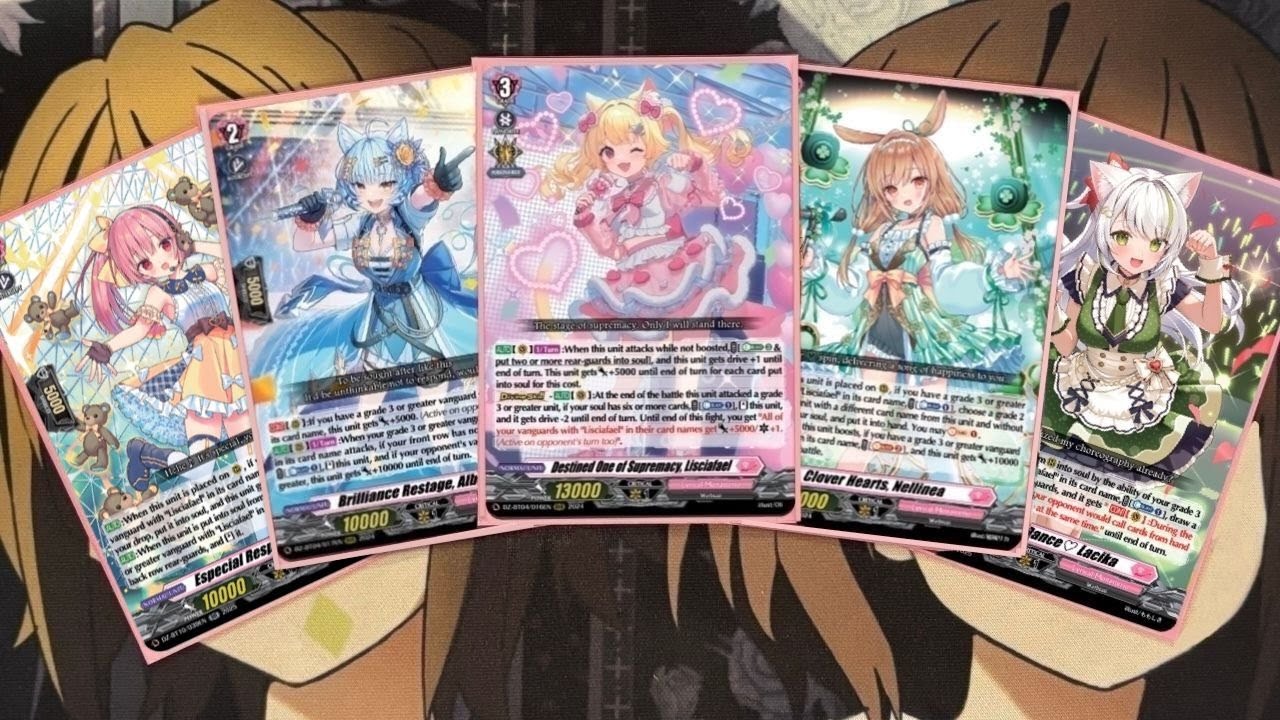 Мой профиль колоды Lisciafael Cardfight Vanguard для резонанса после Dragonsoul