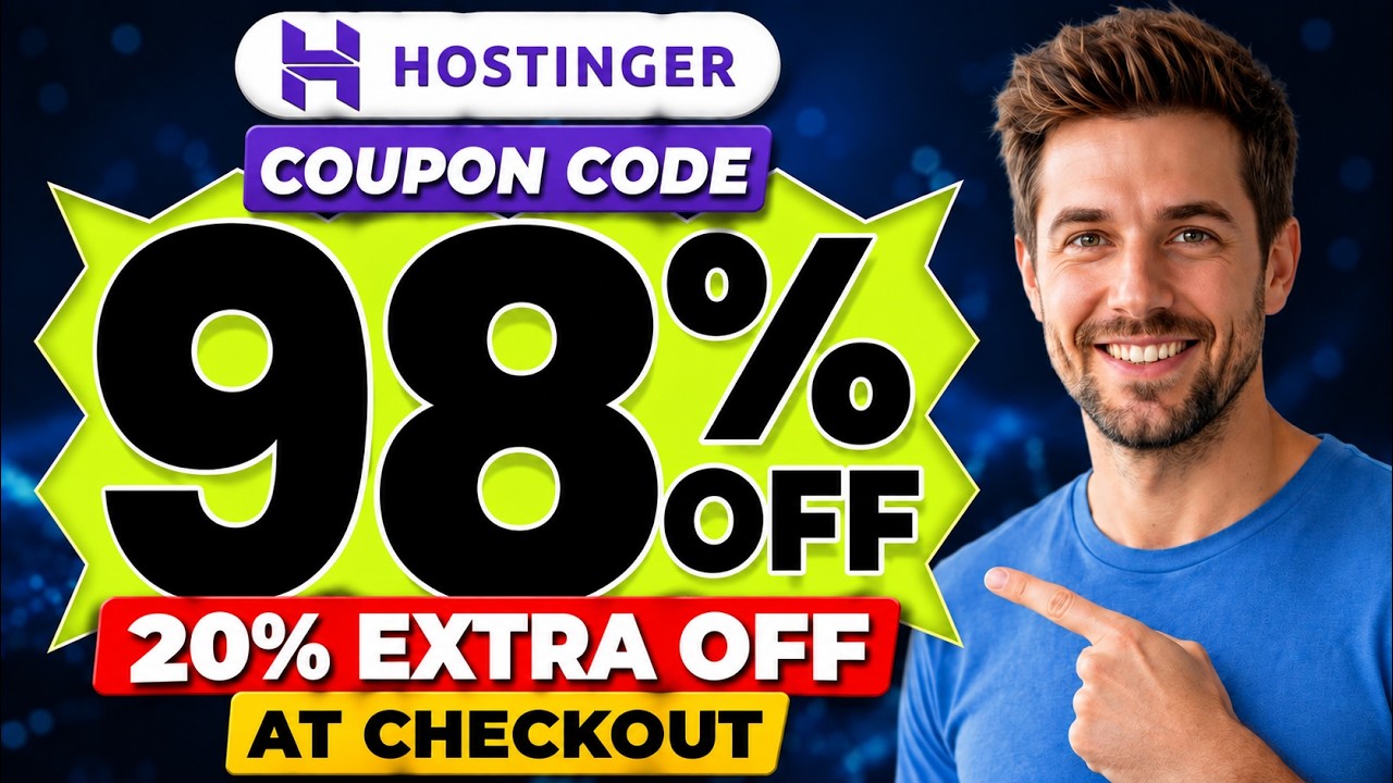 Промокод Hostinger 2026 | ЭКСКЛЮЗИВНАЯ скидка 20% на Hostinger | ПРОВЕРЕННЫЙ промокод Hostinger